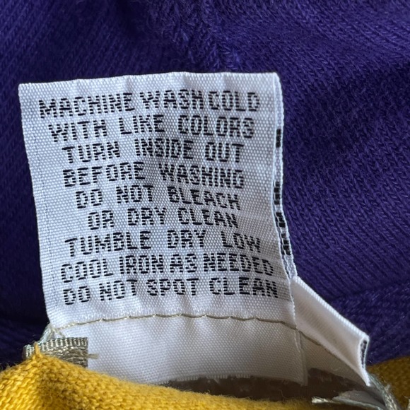 The Territory Ahead Shirt Mens XXL 2X Purple Yellow Quarter Zip Pullover Sweater - Picture 5 of 9